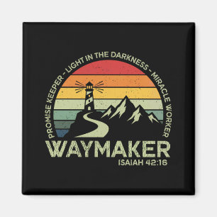 Aimant Waymaker Typographie Chrétienne Bible Inspirante