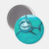 Aimant "Wayne" Le grand requin blanc (Recto/Verso)