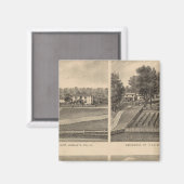 Aimant Waynesboro, comté d'Augusta (Recto/Verso)