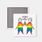 Aimant We Are All Equal (Recto/Verso)