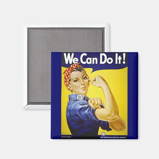 Aimant We Can Do It! (Recto/Verso)