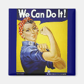 Aimant We Can Do It! (Devant)