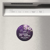 Aimant We Still Do 70th Wedding Anniversary String Lights (In Situ (Lave-vaisselle))