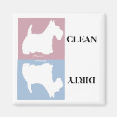 Aimant Wedgewoof Scottish Terrier (Devant)