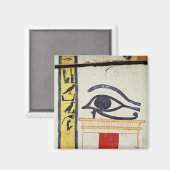 Aimant Wedjat Eye, détail de la couverture sarcophage de  (Recto/Verso)