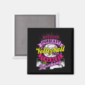 Aimant Week-end de prévision Volley-ball avec la chance d (Recto/Verso)