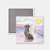 Aimant Weimaraner (Recto/Verso)