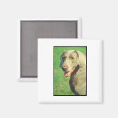 Aimant Weimaraner (Recto/Verso)