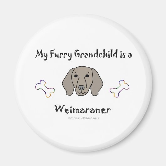 Aimant Weimaraner (Devant)