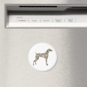 Aimant Weimaraner (In Situ (Lave-vaisselle))