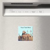 Aimant Weimaraner À La Récupération (In Situ (Lave-vaisselle))