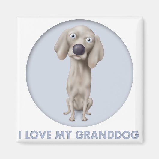 Aimant Weimaraner Granddog (Devant)