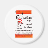 Aimant Wellbee CDC LAVER VOS MAINS Annonce (Devant)