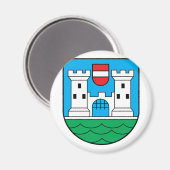 Aimant wels, Autriche (Recto/Verso)