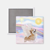 Aimant Welsh Corgi (Recto/Verso)