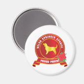 Aimant Welsh Springer Spaniel (Recto/Verso)