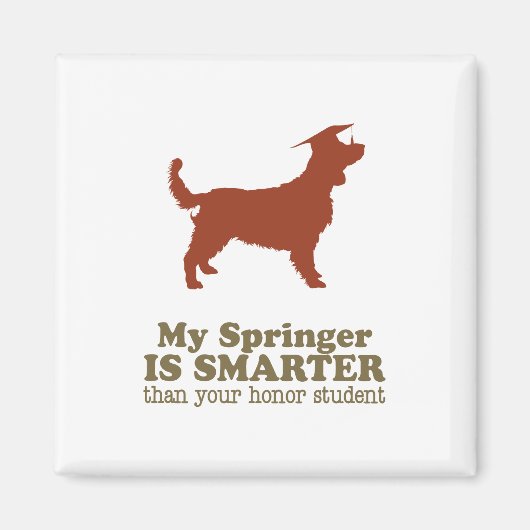 Aimant Welsh Springer Spaniel (Devant)