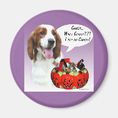 Aimant Welsh Springer Spaniel Halloween Candy (Devant)