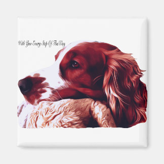 Aimant Welsh Springer Spaniel Love