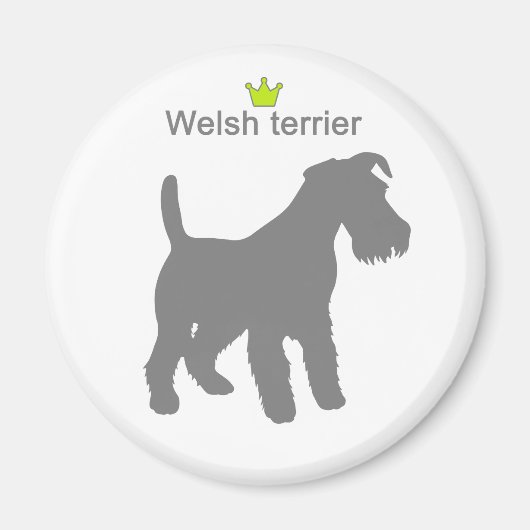 Aimant Welsh terrier g5 (Devant)