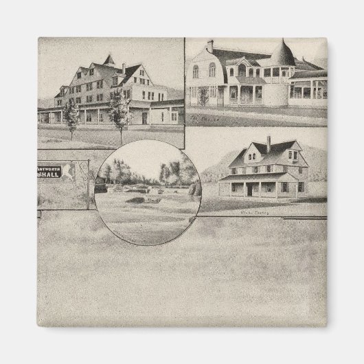 Aimant Wentworth Hall, Cottages (Devant)