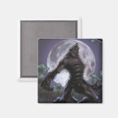 Aimant Werewolf Howling At the Moon (Recto/Verso)