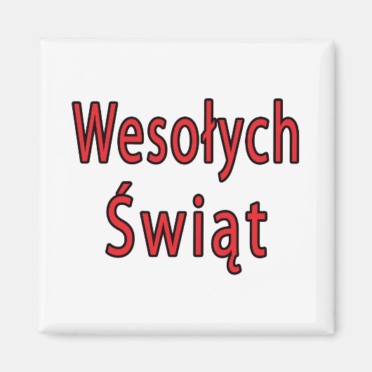 Aimant Wesolych Swiat (Devant)
