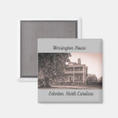 Aimant Wessington House, Edenton, Caroline du Nord (Recto/Verso)