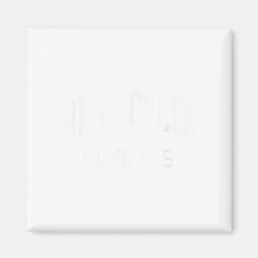 Aimant West Creek High School S Clarksville Tn Retro Spo (Devant)