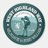Aimant West Highland Way (Devant)