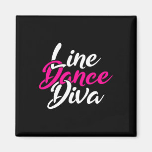 Aimant Western Country Line Danser Diva Women Ligne cadea