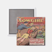Aimant Western Cowgirl Romance (Recto/Verso)