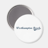 Aimant Westhampton Beach New York Classic Design (Recto/Verso)