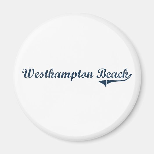 Aimant Westhampton Beach New York Classic Design (Devant)
