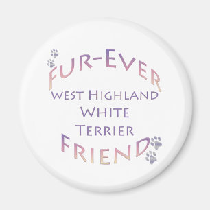 Aimant Westie Furever Friend