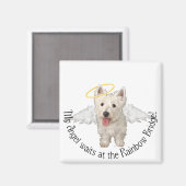 Aimant Westie Guardian Angels (Recto/Verso)