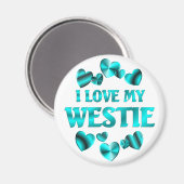 Aimant WESTIE Love (Recto/Verso)