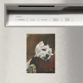 Aimant Westie sur canapé (In Situ (Lave-vaisselle))
