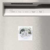 Aimant Westies en hiver (In Situ (Lave-vaisselle))