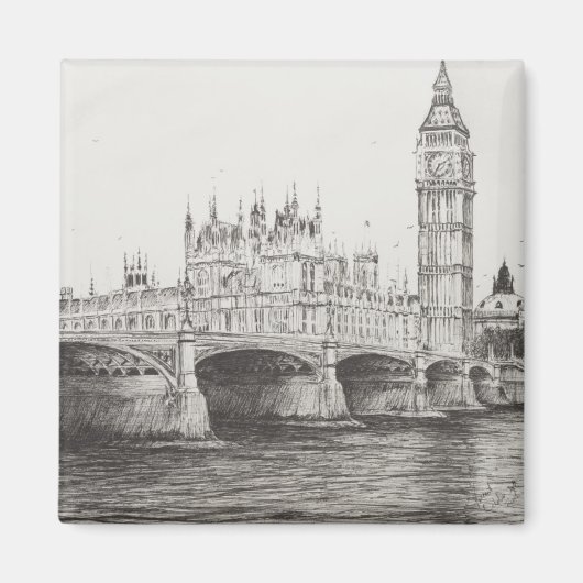 Aimant Westminster Bridge London UK. 30/10/2006 (Devant)