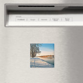 Aimant Westphalie Allemagne Paysage hivernal (In Situ (Lave-vaisselle))