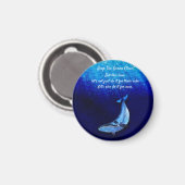 Aimant Whale Vertical Motion Scene To Down In Ocean Depth (Recto/Verso)