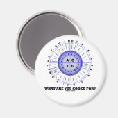 Aimant What Are You Coded For ? (Amino Acid Wheel) (Recto/Verso)