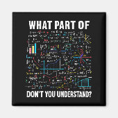 Aimant What Part Of Don't You Understand _ Funny Math Tea (Devant)