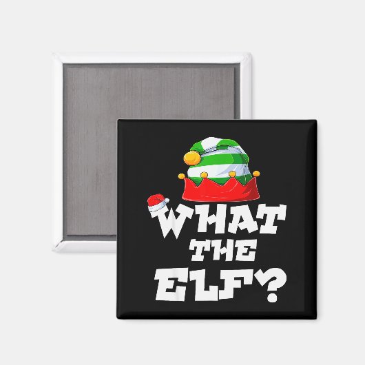 Aimant What The Elf _ Family Matching Christmas Group Paj (Recto/Verso)