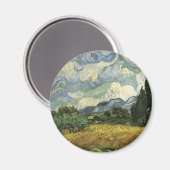 Aimant Wheat Field with Cypresses,Vincent Van Gogh (Recto/Verso)