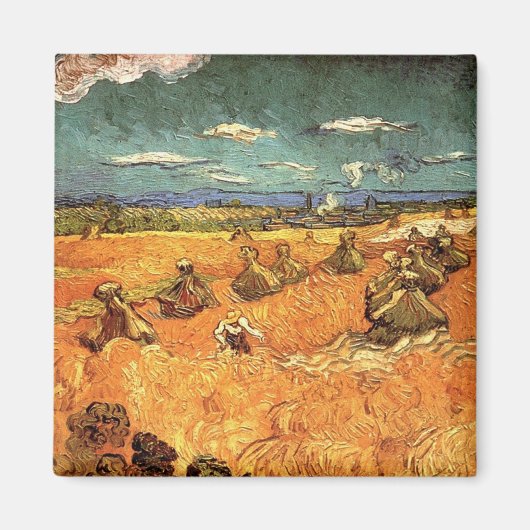 Aimant wheat Stacks with Reaper (Devant)