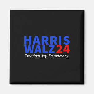 Aimant Wheimer24 Liberté Joy Démocratie Kamala Harris Wal
