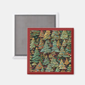 Aimant Whimsey Forêt de Noël (Recto/Verso)