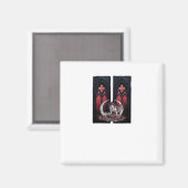 Aimant Whimsigoth Fairy Style gothique classique (Recto/Verso)